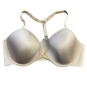 ThirdLove 24/7 Classic‎ Racerback Bra Women's 38D Front Clasp Beige Adjustable